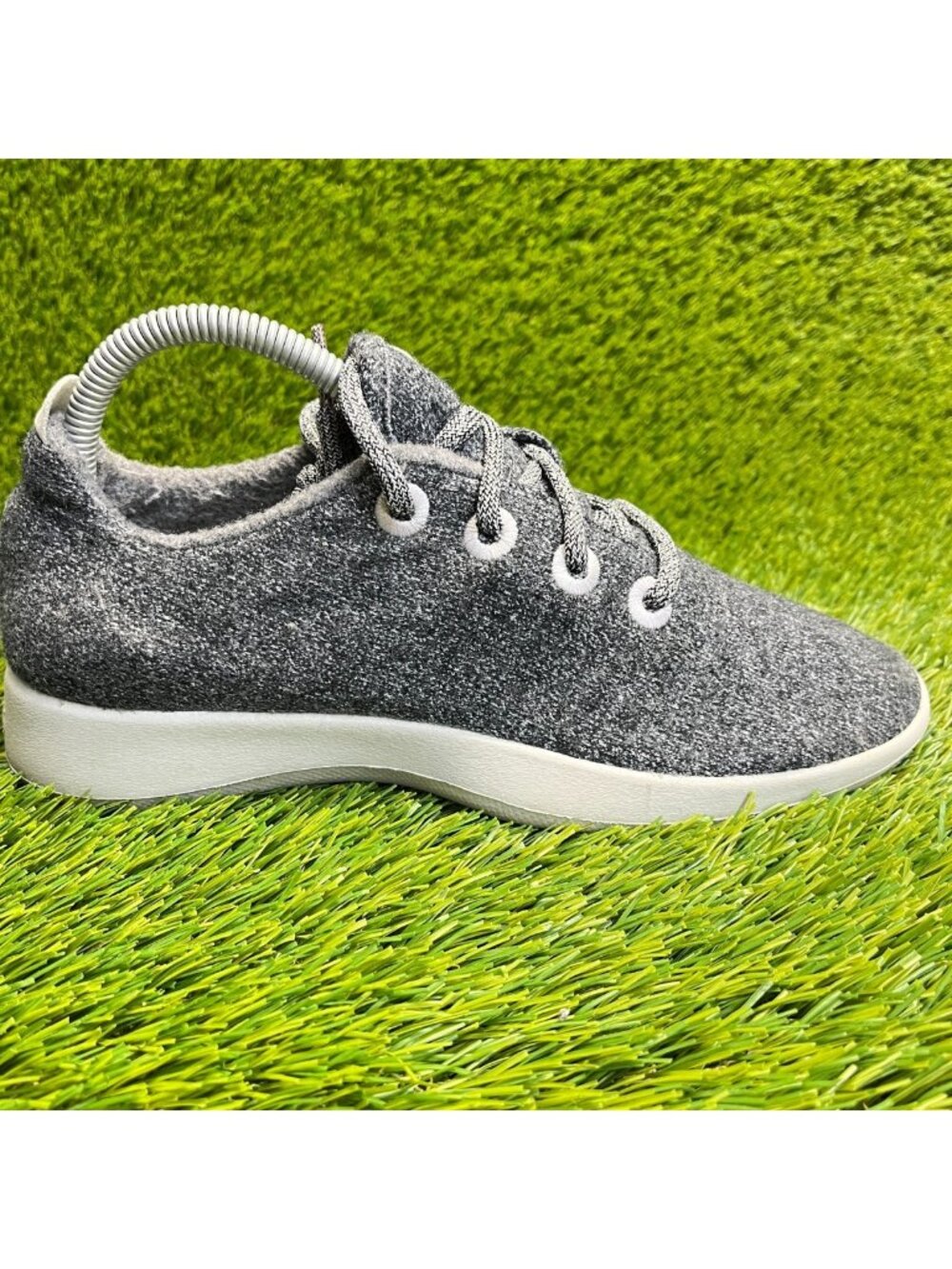 Allbirds Wool Runners Womens Size 9 Gray White Athletic Walking Shoes Sneakers